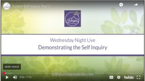 Demonstrating the Self-Inquiry