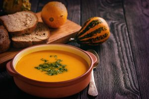 Healthy and light Butternut squash soup recipe