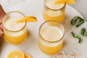easy healthy recipe with orange juice