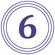 Number 6 in a circle
