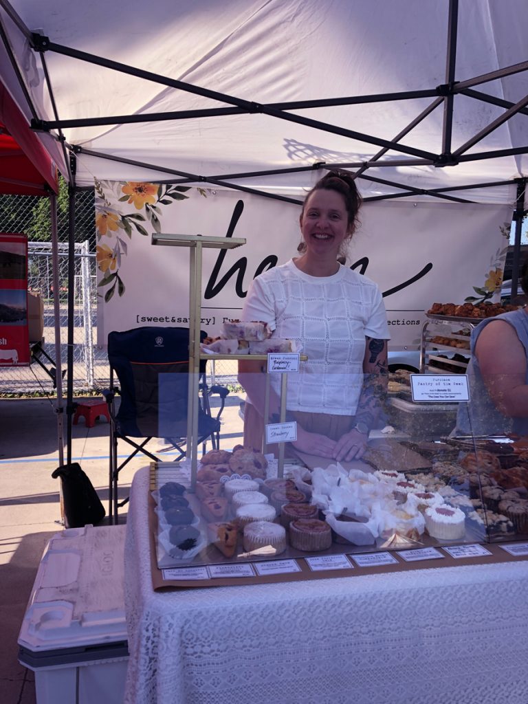 heim farm stand with delicious German pastries